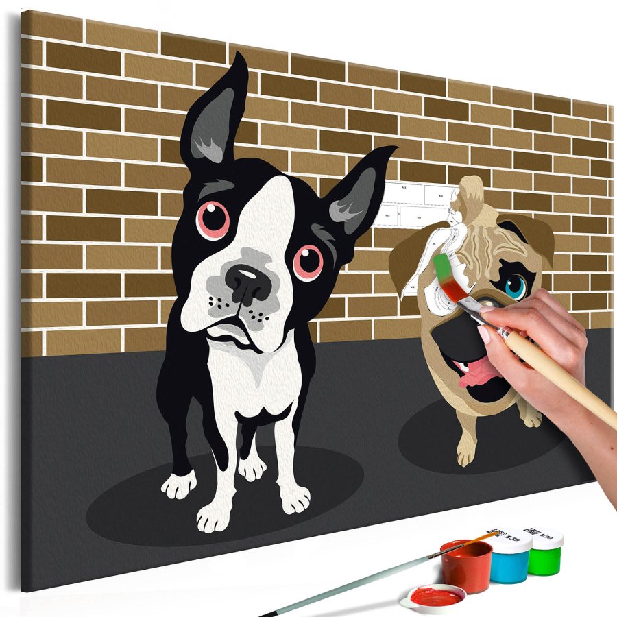 ARTGEIST DIY lrred maleri - Cute Dogs