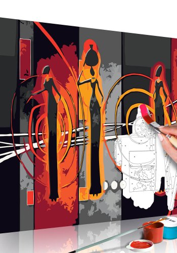 ARTGEIST DIY lrred maleri - African Women