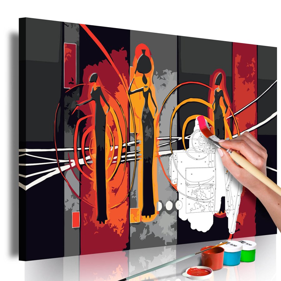 ARTGEIST DIY lrred maleri - African Women