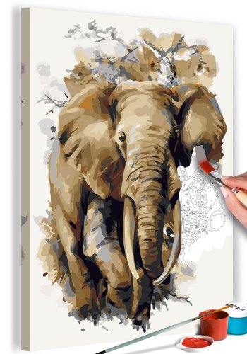 ARTGEIST DIY lrred maleri - Beautiful Giant, Elefant