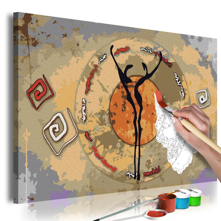 ARTGEIST DIY lrred maleri - African Dance