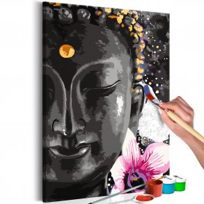 ARTGEIST DIY lrred maleri - Buddha and Flower