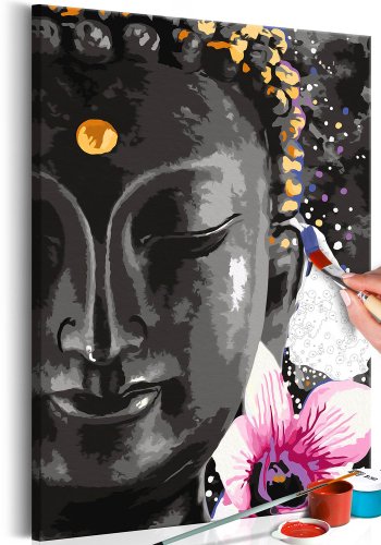 ARTGEIST DIY lrred maleri - Buddha and Flower