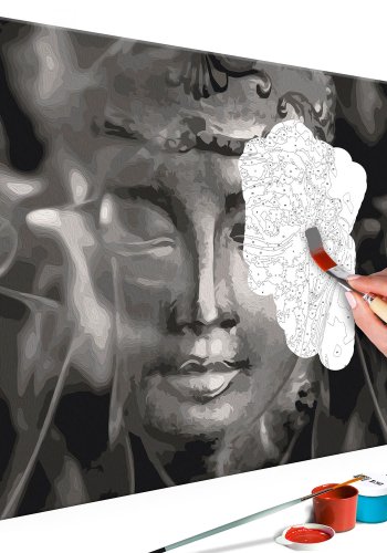 ARTGEIST DIY lrred maleri - Buddha in Black and White