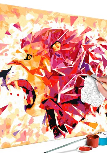 ARTGEIST DIY lrred maleri - Abstract Lion