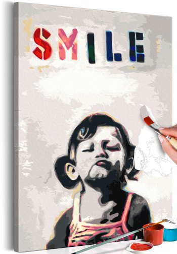 ARTGEIST DIY lrred maleri - Little Girl