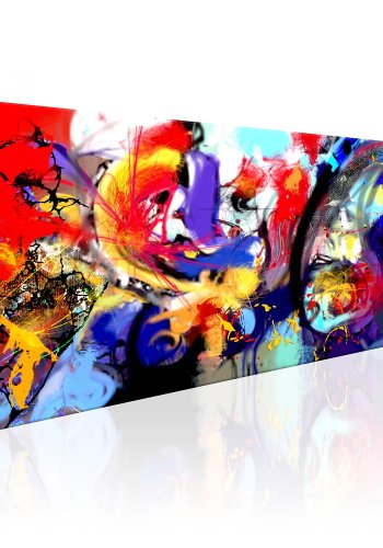 Artgeist billede - Colourful Immersion, p lrred