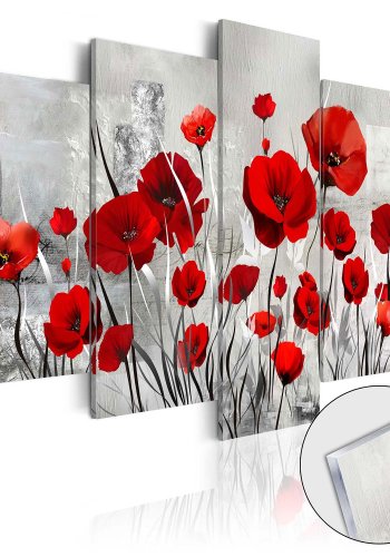 Artgeist billede - Scarlet Cloud, p plexiglas