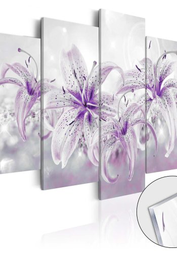 Artgeist billede - Purple Graces, p plexiglas, to strrelser