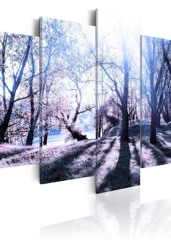 Artgeist billede - Autumn glade, p lrred, to strrelser