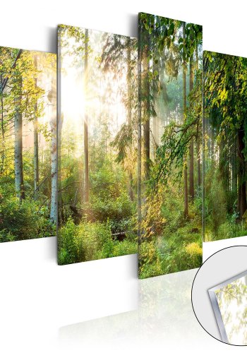 Artgeist billede - Green Sanctuary p plexiglas, to strrelser