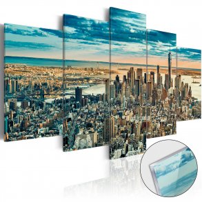 Artgeist billede - NY: Dream City, p plexiglas, to strrelser