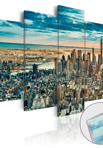 Artgeist billede - NY: Dream City, p plexiglas, to strrelser