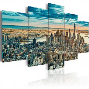 ARTGEIST Billede af New York - NY: Dream City, P lrred (flere strrelser)
