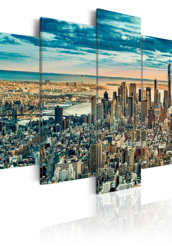 ARTGEIST Billede af New York - NY: Dream City, P lrred (flere strrelser)