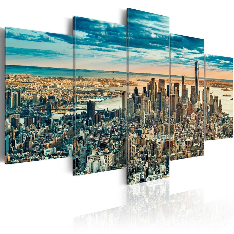 ARTGEIST Billede af New York - NY: Dream City, P lrred (flere strrelser)