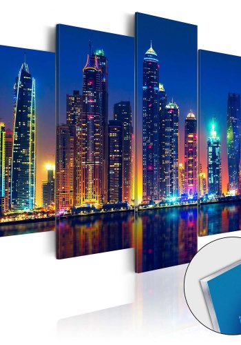 Artgeist billede - Nights in Dubai, p plexiglas, to strrelser