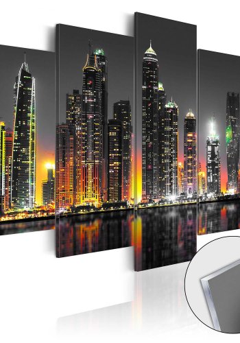 Artgeist billede - Desertic City, p plexiglas, to strrelser