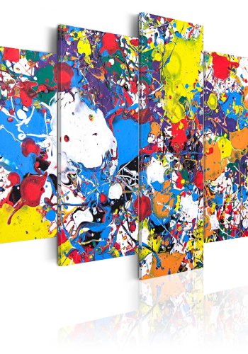 Artgeist billede - Colourful Imagination, p lrred, to strrelser