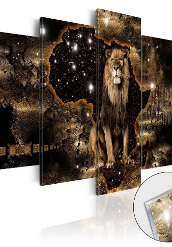Billede p akrylglas - Golden Lion [Glass]