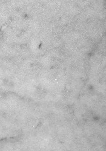 Skrebrt - gr marmor, rundt, stor