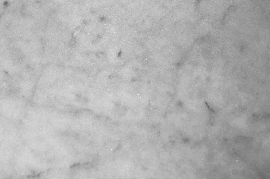 Skrebrt - gr marmor, rundt, stor