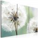Artgeist billede - Fluffy dandelions, lrred og genbrugstr