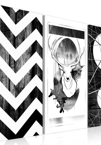 Artgeist billede - Black Forest, p lrred