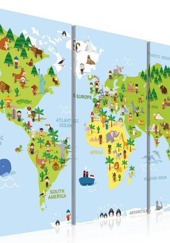 Artgeist billede - Children's World, p lrred