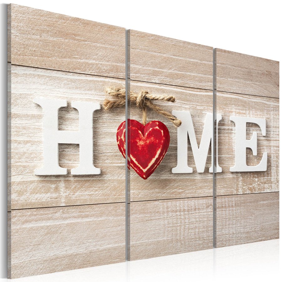Artgeist billede - The Heart of the Home, p lrred