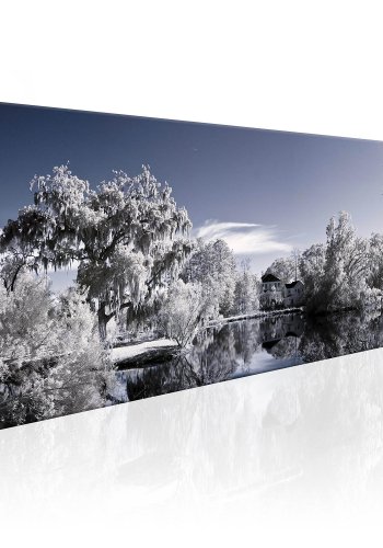 Artgeist billede - Wintry Lake, p lrred