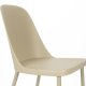 WHITE LABEL LIVING Pip spisebordsstol - beige plastik og stl 