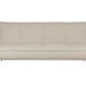 WHITE LABEL LIVING Cielke sovesofa - beige polyester og fyrretr