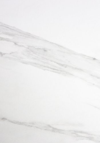 WHITE LABEL LIVING Almira spisebord, oval - snehvid mat sintret sten og egetr papirfinér (200x90)