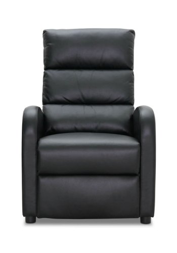 HAGA Berlin recliner stol - sort lder PU