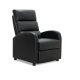 HAGA Berlin recliner stol - sort lder PU
