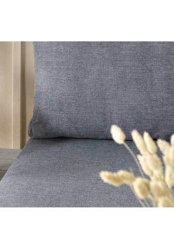 VENTURE DESIGN Odense sofast - gr hynder, gr aintwood og sort aluminium