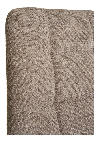 HOUSE NORDIC Middelfart spisebordsstol - gr polyester stof og gr metal