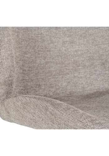 HOUSE NORDIC  Monte Carlo Spisebordsstol - Spisebordsstol med drejefod, stone, sorte ben, HN1030