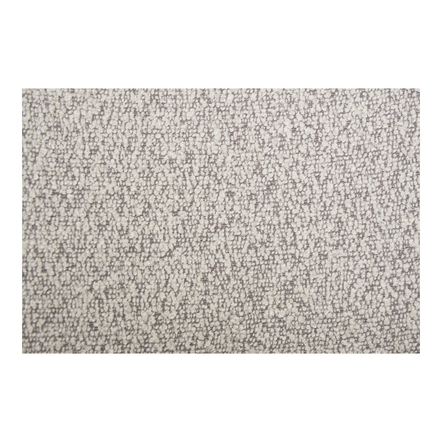 HOUSE NORDIC Mira spisebordsstol - sand bouclé polyester stof og sort stl