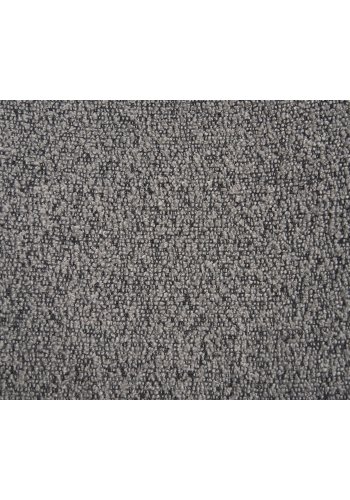 HOUSE NORDIC Mira spisebordsstol - lysegr bouclé polyester stof og sort stl