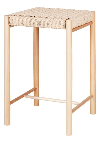 HOUSE NORDIC  Abano Counterstol - Counterstol i poppel med naturflet sde, natur