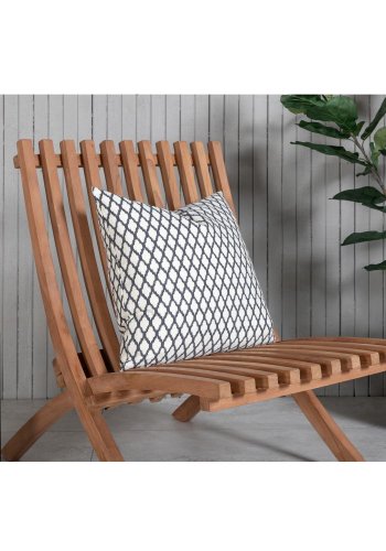 VENTURE DESIGN Kenya Sissor loungestol - natur teaktr