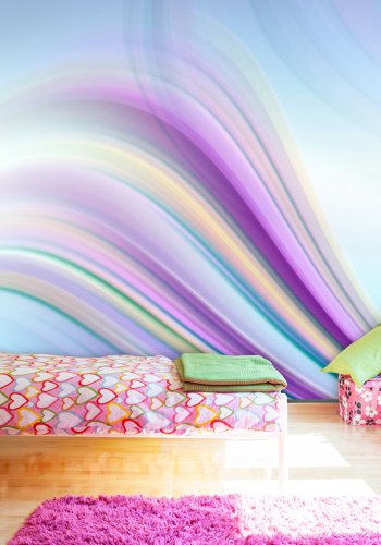 Artgeist Fototapet - Rainbow abstract background, abstrakt regnbue (flere strrelser)