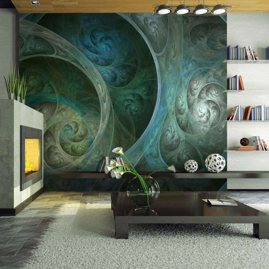 Artgeist Fototapet - Touch of silke, silkelignende mnster (flere strrelser)