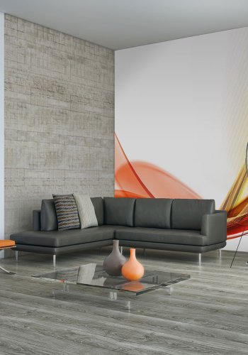 Artgeist Fototapet - Soft glow, bld gld (flere strrelser)