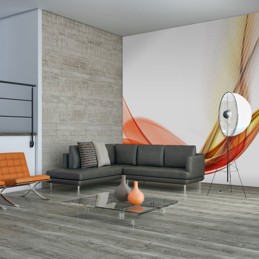 Artgeist Fototapet - Soft glow, bld gld (flere strrelser)