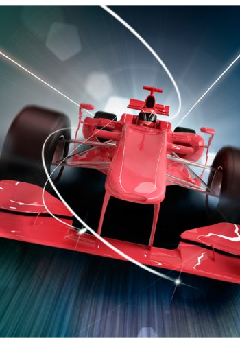 Artgeist Fototapet - Formel 1 bil (Flere strrelser)