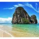 ARTGEIST Fototapet - Eksotiske landskab i Thailand, Railay beach (flere strrelser)