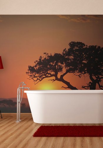 ARTGEIST Fototapet - Afrika: solnedgang (flere strrelser)